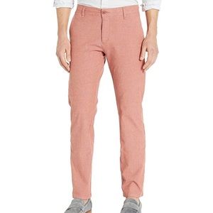 Men’s Red Heathered Straight Leg Dockers 34x34